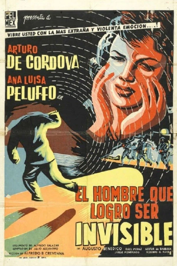 Invisible Man in Mexico Poster