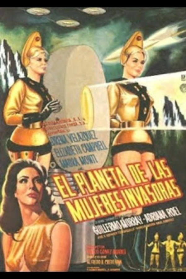 Planet of the Female Invaders Poster